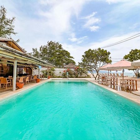 Bungalow Cafe Gili Beachfront Gili Meno Exterior photo